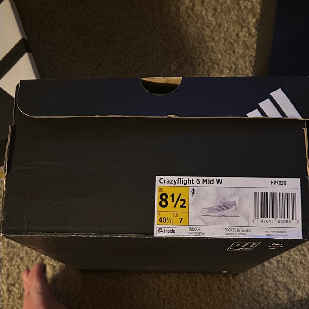 Adidas Crazyflight 6 Mid W - White